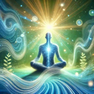 un soin en bioénergie pour l'anxiété et la dépression, mettant en avant la libération émotionnelle et le rééquilibrage énergétique dans un cadre apaisant